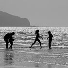 sur la plage