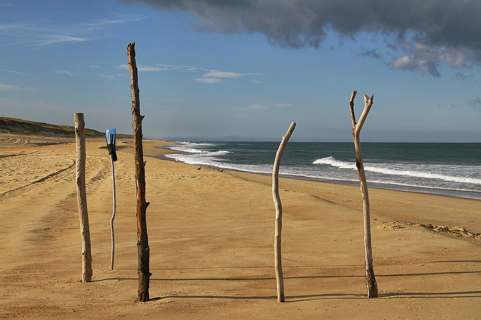 sur la plage !