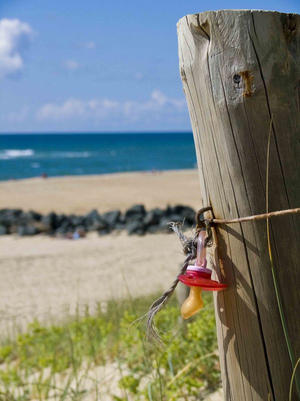 sur la plage