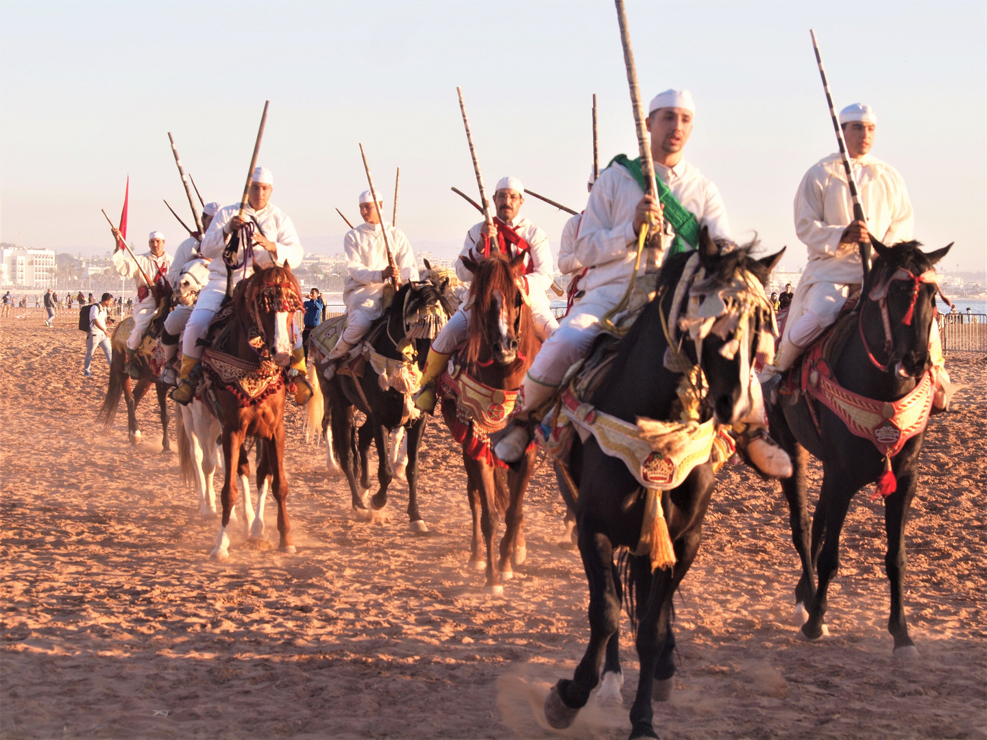 Sur la plage d'Agadir (Maroc)