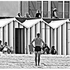 sur la plage de Fort Mahon