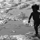 sur la plage de La Panne