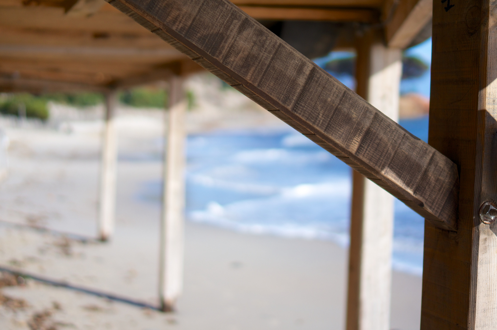 Sur la plage, un peu dans le flou... / On the beach, a little in the blur…