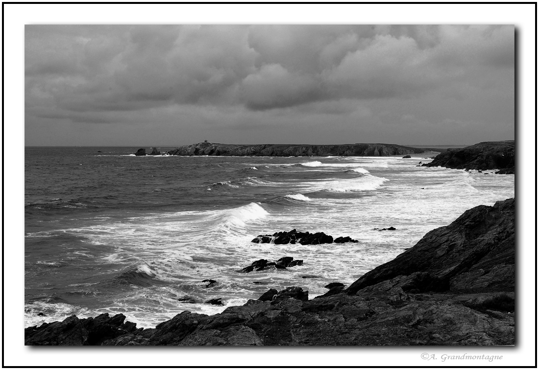 Sur la presqu'il de Quiberon