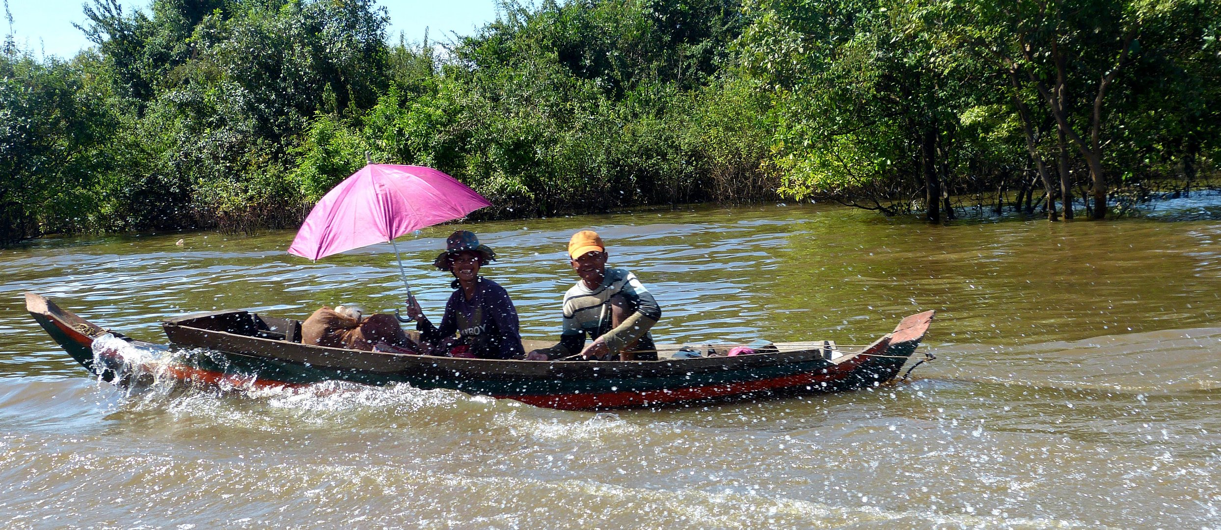 Sur la rivière