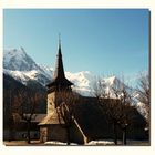 Sur la route d'Argentière