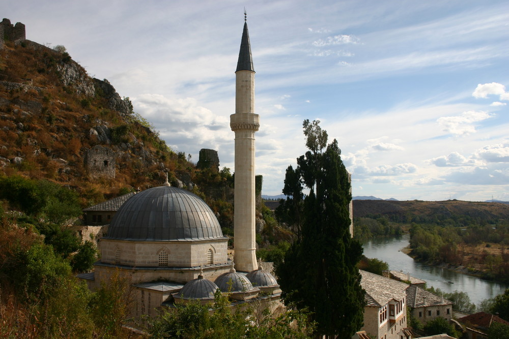 Sur la route de Mostar