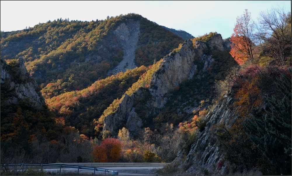 * sur la route des Alpes *