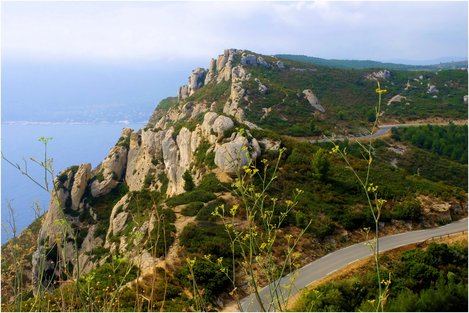 Sur la route des Crêtes