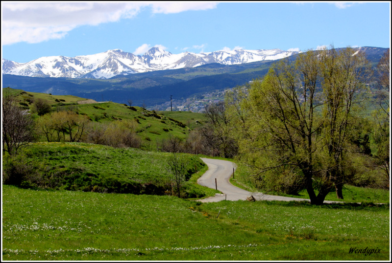 Sur la route d'Eyne