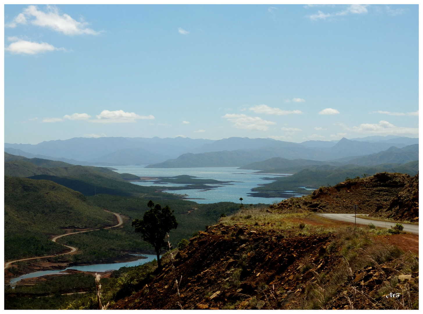 sur la route du lac de Yaté