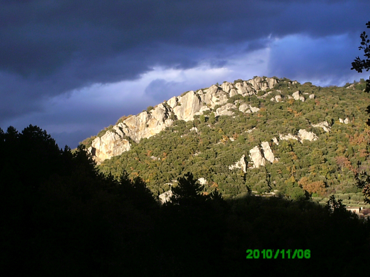 sur la route du ventoux ou aussi le géant de provence