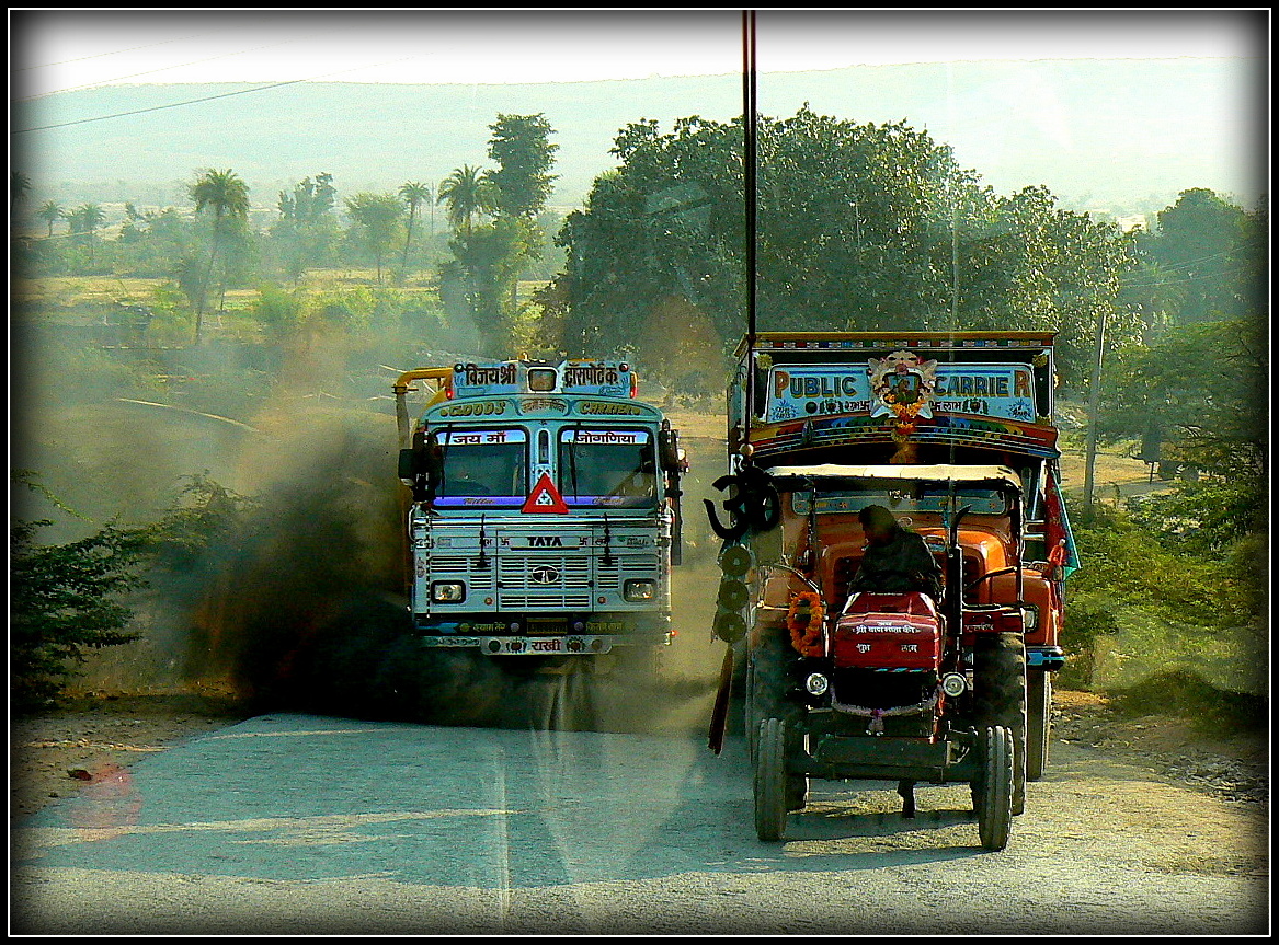 Sur la route vers AGRA 