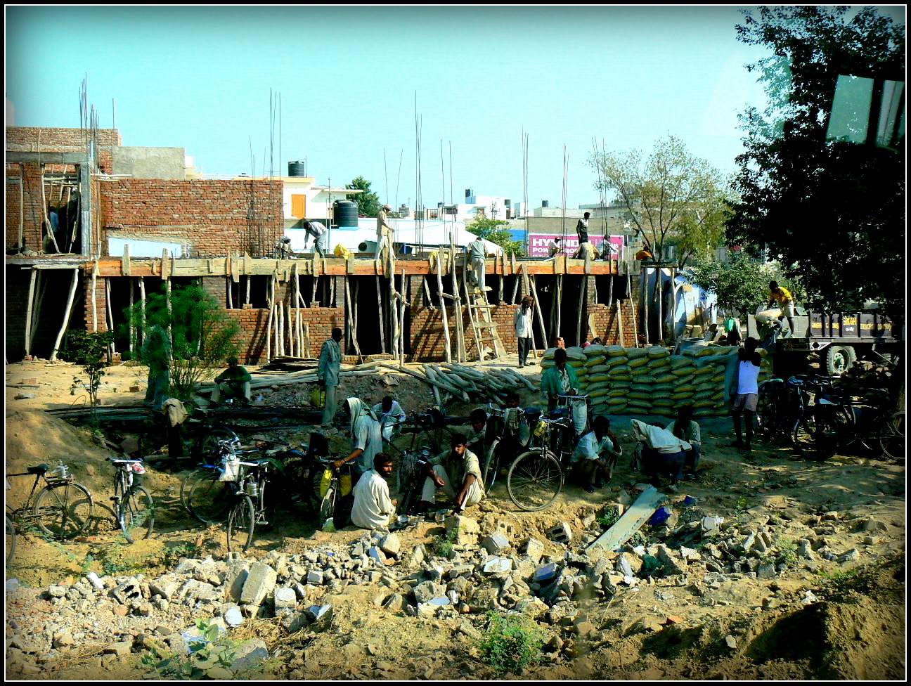 Sur la route vers fathepur Sikri 