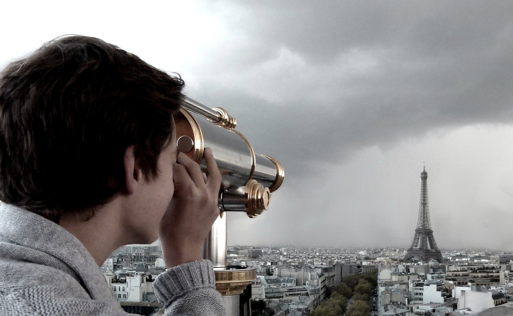 Sur l'Arc de Triomphe - Paris