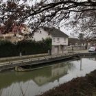 Sur le canal de l'Ourcq