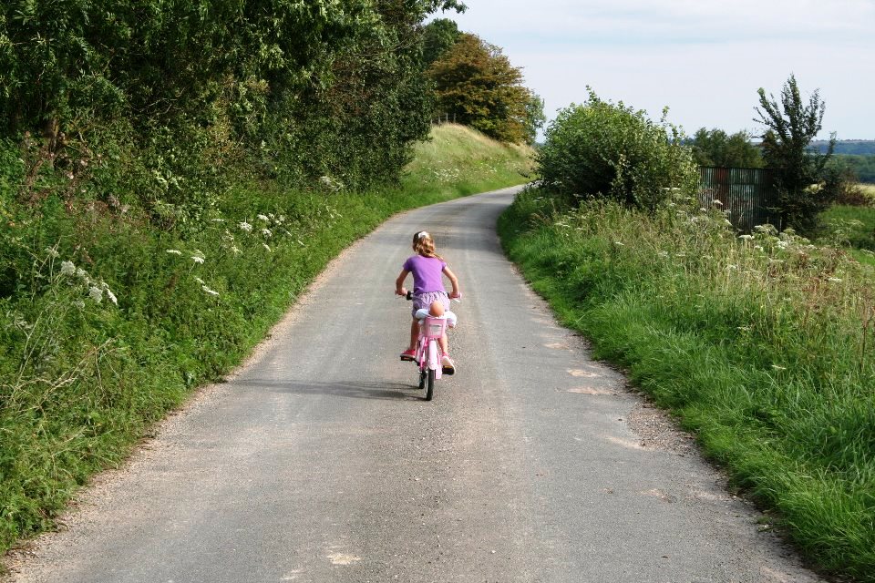 SUR LE CHEMIN A BICYCLETTE