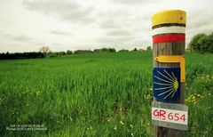 Sur le chemin de Compostelle (la Voie de Vèzelay) / Sur le tournage de Mon GR® préféré • Saison 2