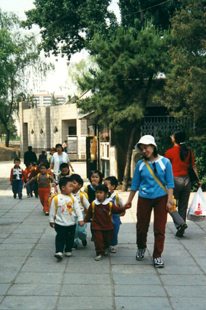 sur le chemin de l'école