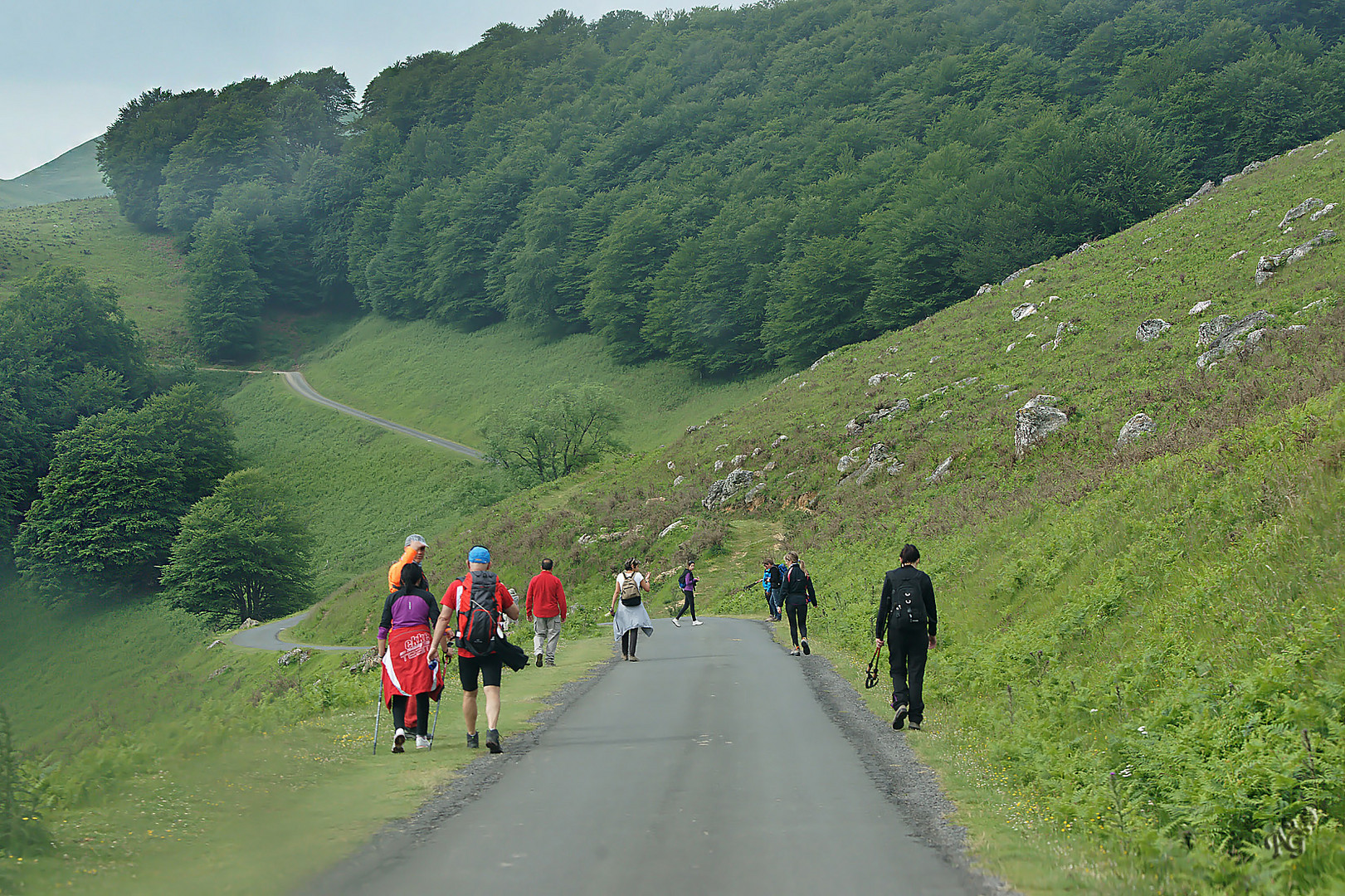 Sur le chemin de St Jacques de Compostelle....