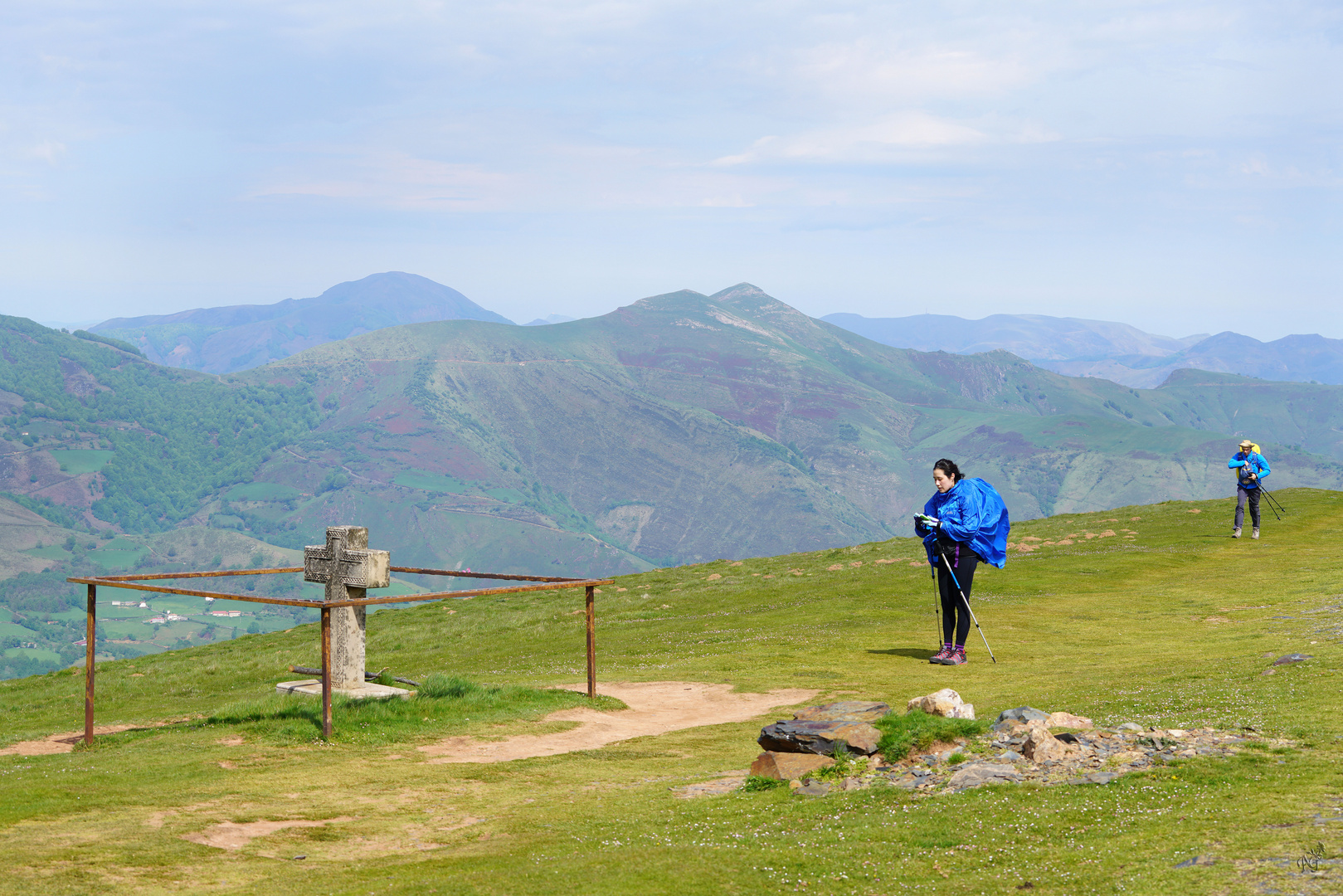 Sur le chemin de St  Jacques de Compostelle