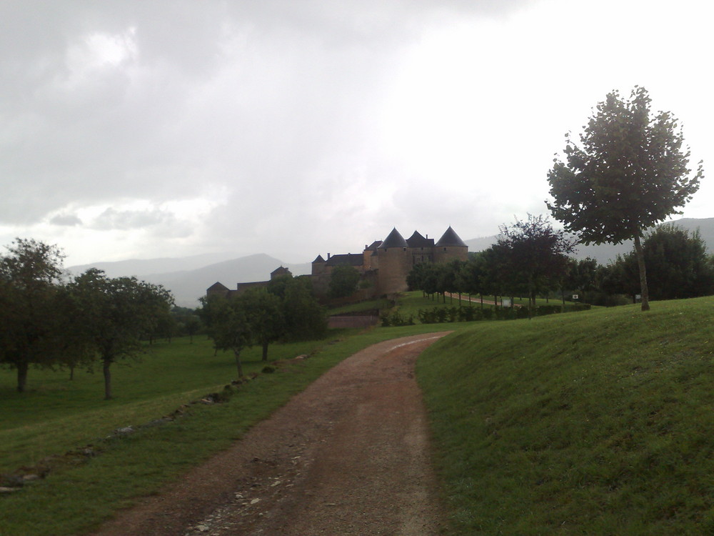 Sur le chemin du chateau