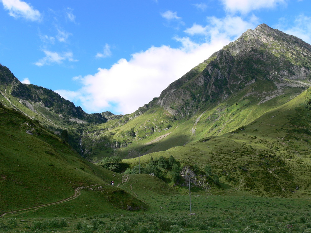 Sur le chemin du lac Caderolles. 0707