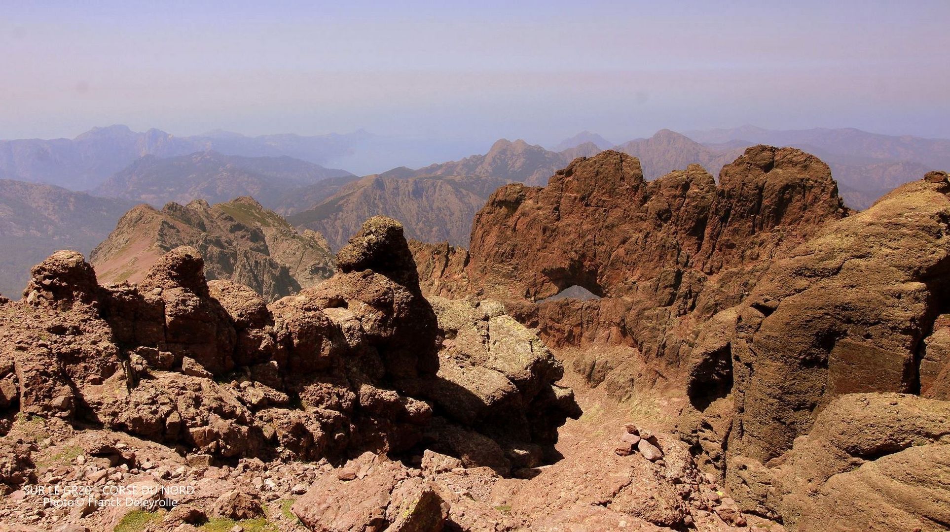 Sur le GR20 en Corse du Nord