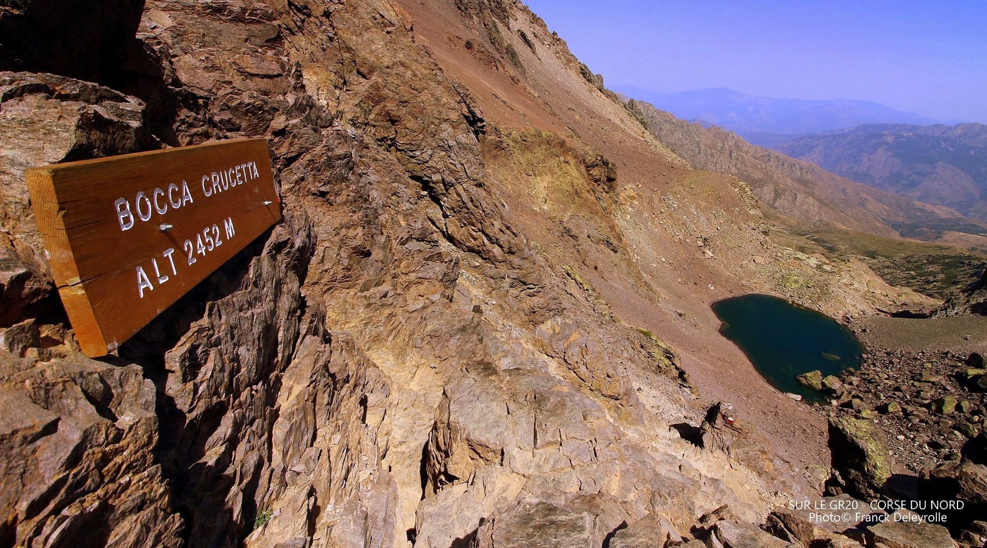 Sur le GR20 en Corse du Nord