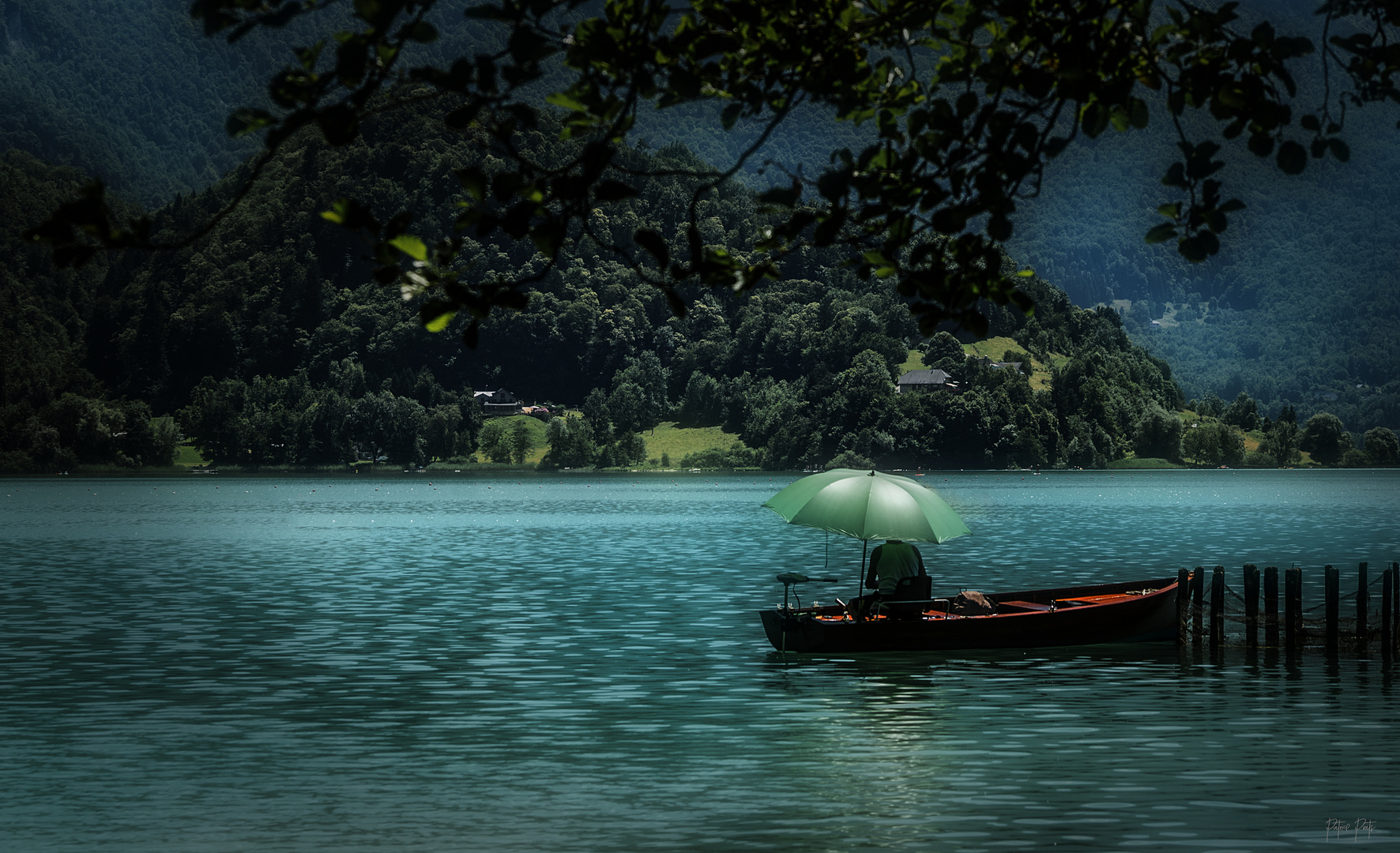 Sur le lac d'Aiguebelette