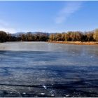 Sur le lac gelé...