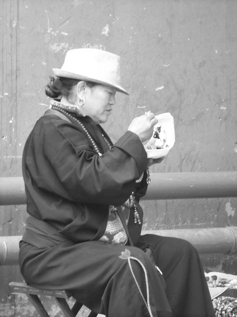 sur le marché, Pékin