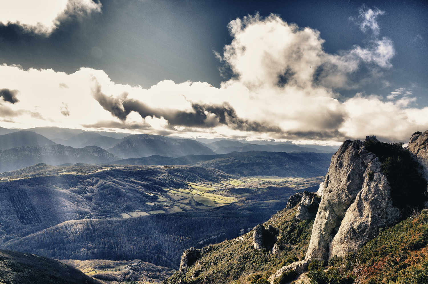 Sur le pic Bugarach