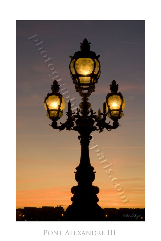 Sur le Pont Alexandre 3