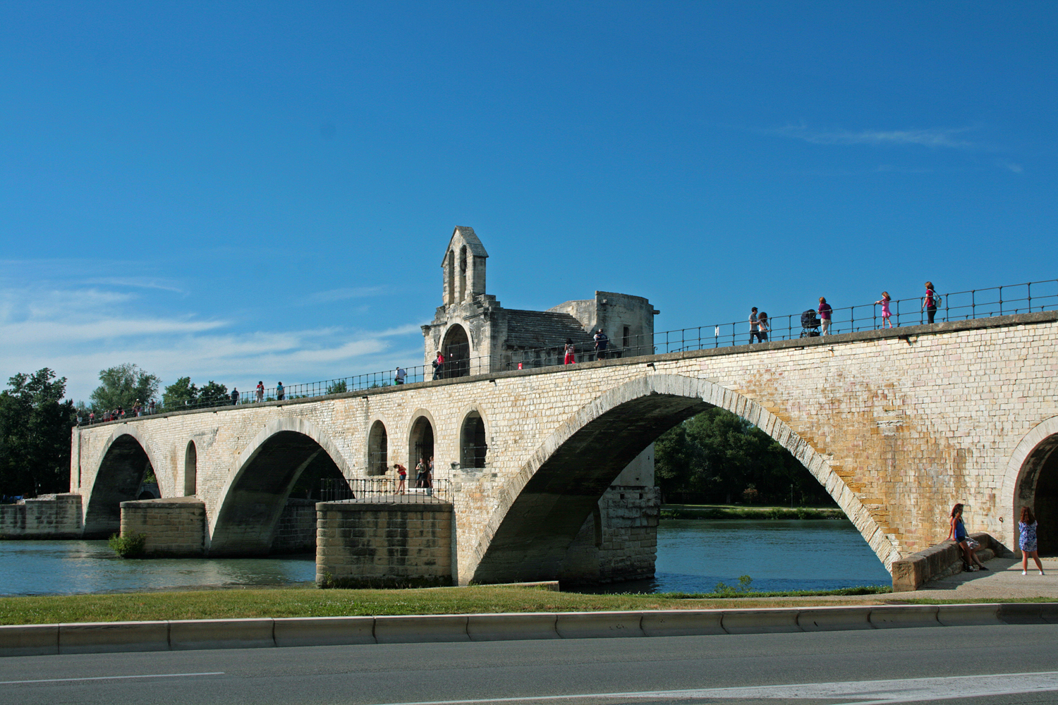 Sur le pont d` Avignon.... Foto & Bild europe, france, provencealpescôte d'azur Bilder auf
