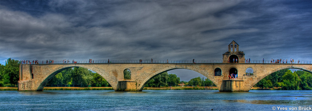 Sur le pont d'Avignon 2. Versuch