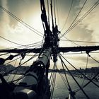 Sur le pont de l'Hermione / (Marseille)