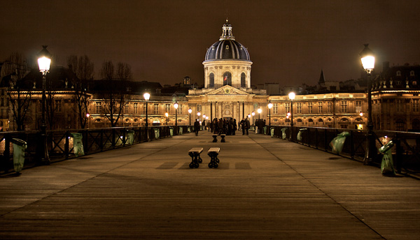 Sur le pont des arts