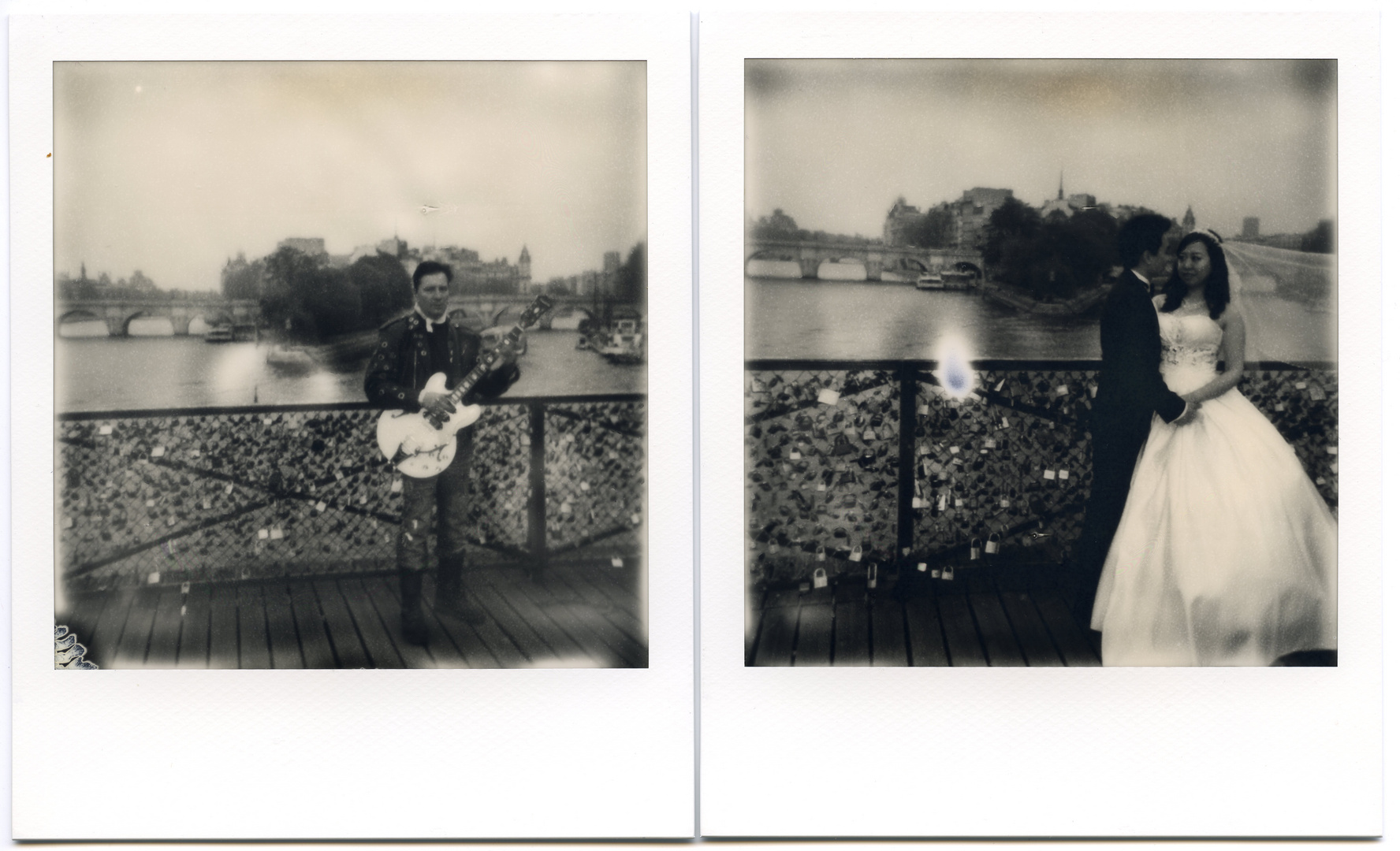 sur le Pont des Arts