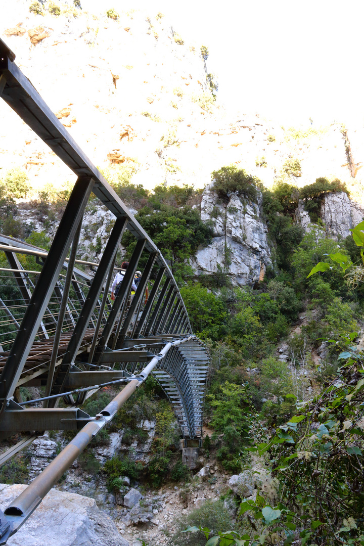 Sur le pont du Verdon