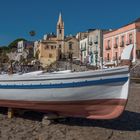 Sur le port de Lipari