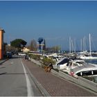 Sur le port de Moniga del Garda