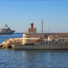 Sur le port de Villefranche sur mer