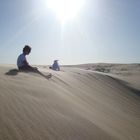 Sur le sable j'm'suis posé...