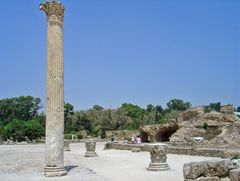 Sur le site archéologique de Carthage