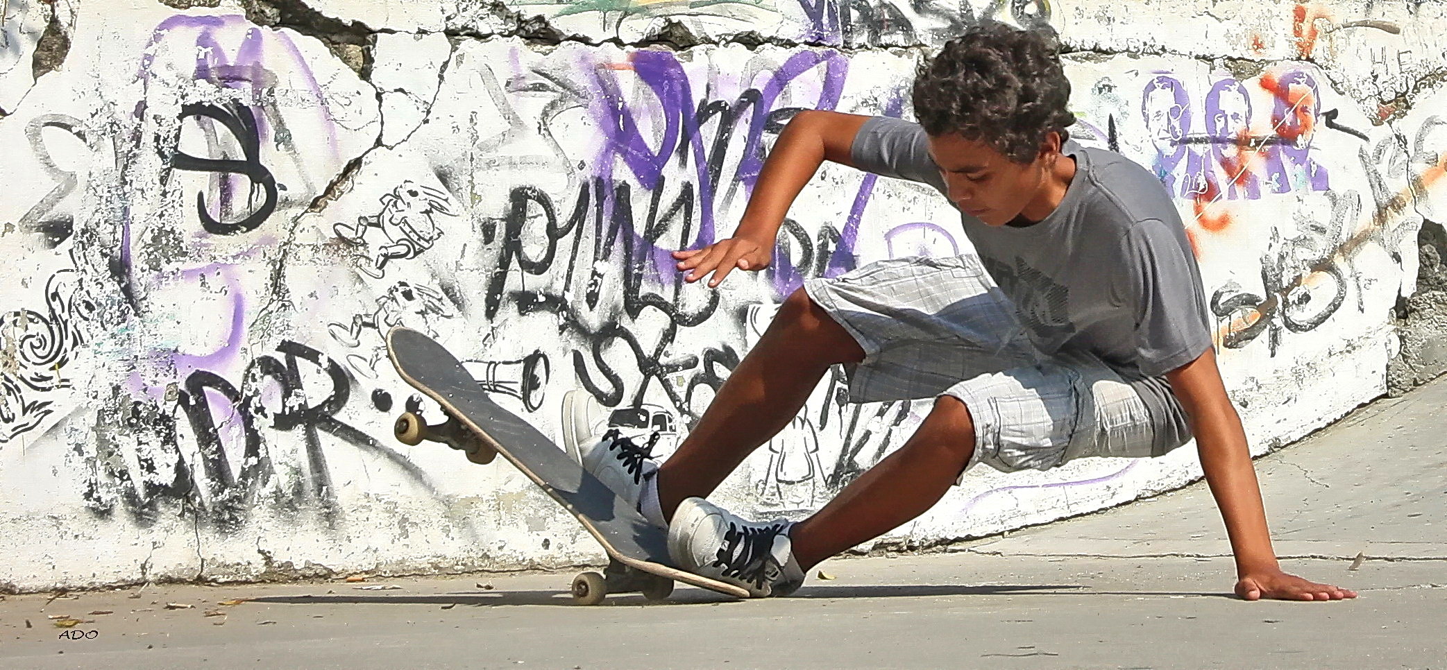  sur le Skateboard 