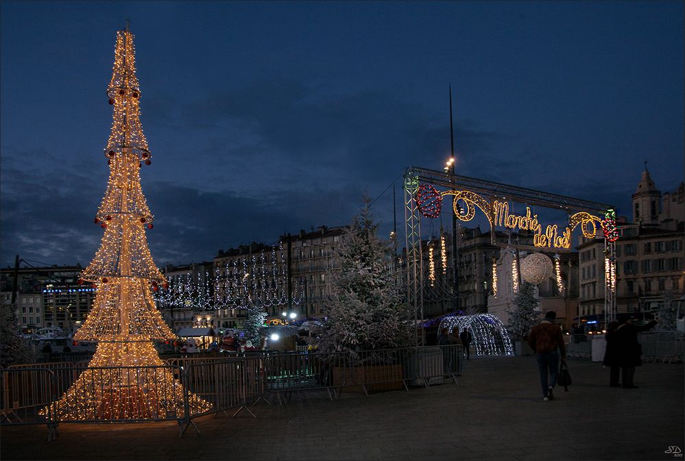 Sur le Vieux-Port .