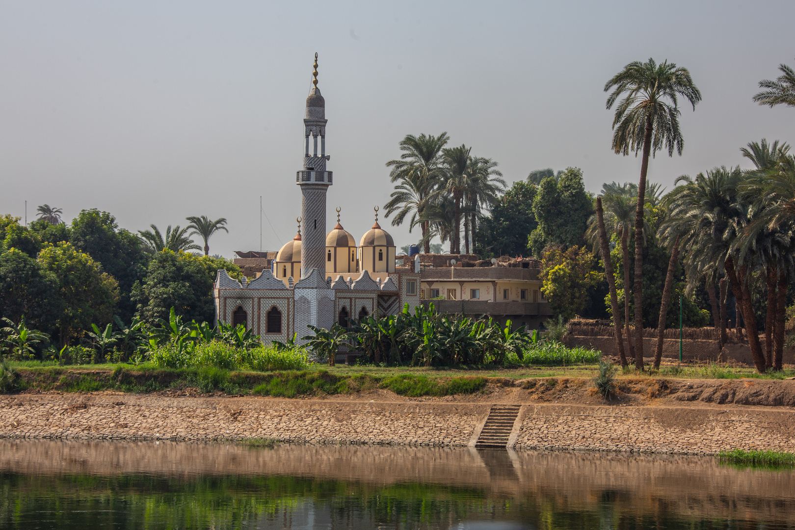 Sur les berges du Nile.