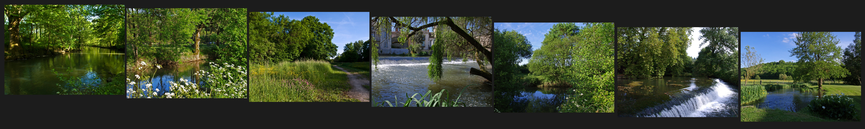 Sur les bords de la Charente - An der Charente entlang