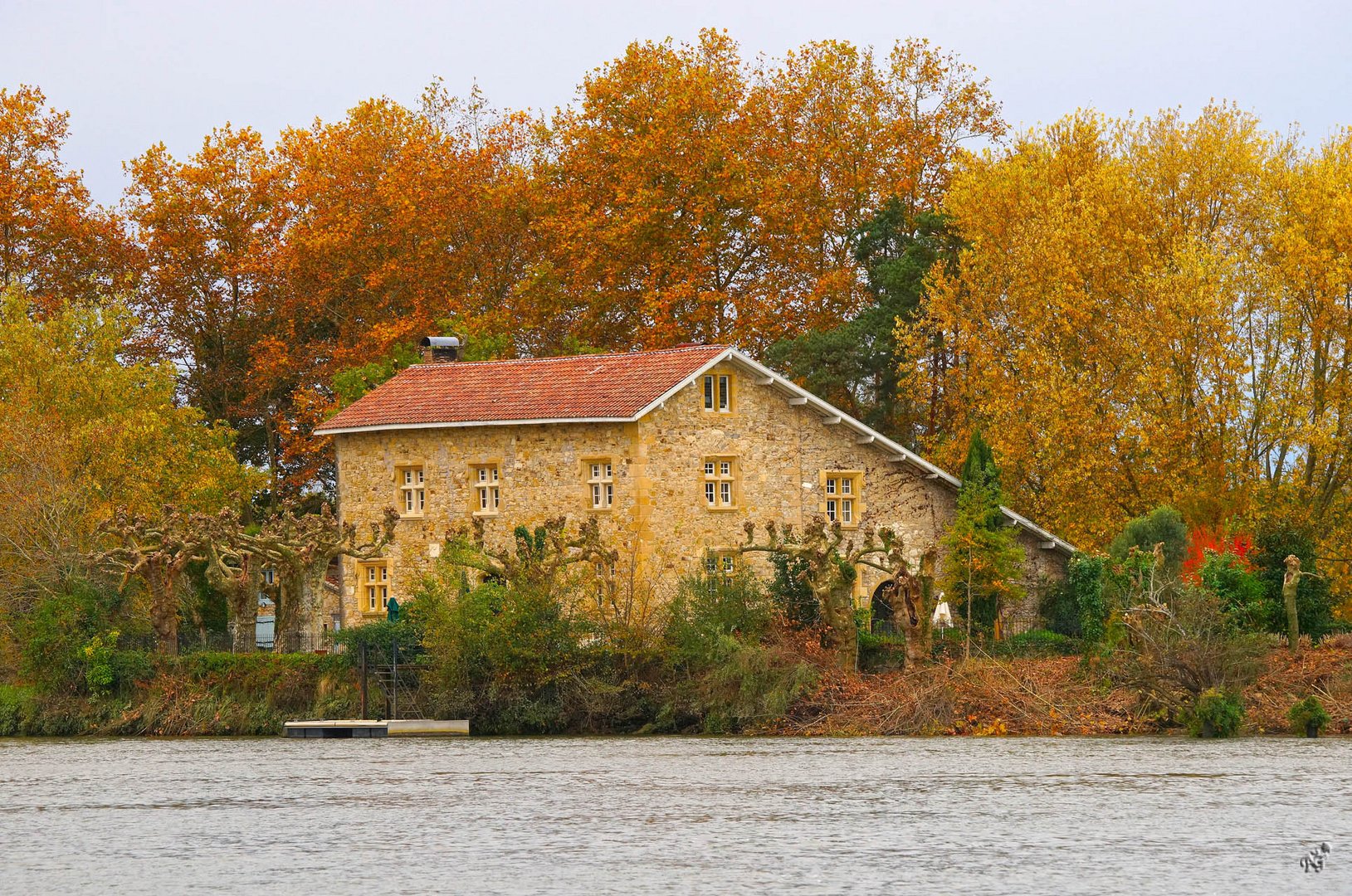 Sur les bords de l'Adour ....